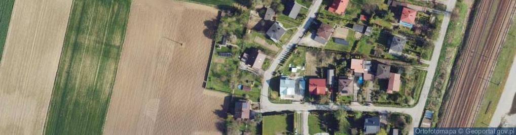 Zdjęcie satelitarne Osiedle Kolejowe os.