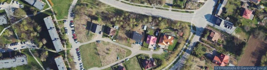 Zdjęcie satelitarne Osiedle Sikorskiego Władysława, gen. os.