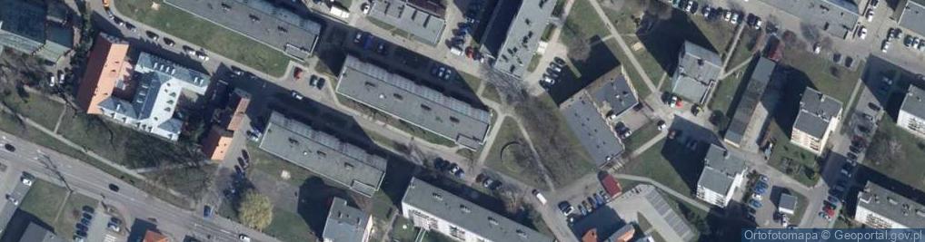 Zdjęcie satelitarne Osiedle Centrum os.