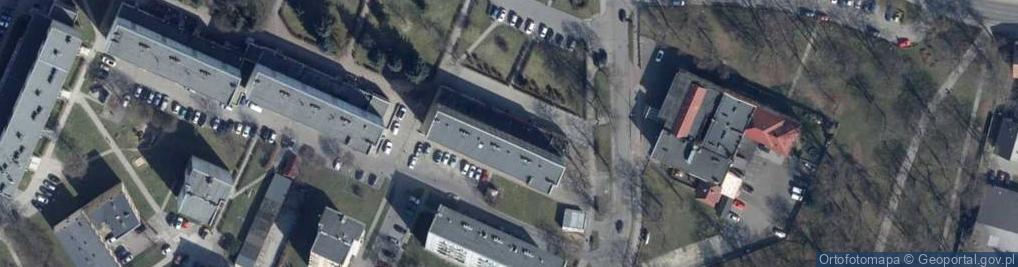 Zdjęcie satelitarne Osiedle Centrum os.