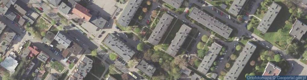 Zdjęcie satelitarne Osiedle Grunwaldzkie os.