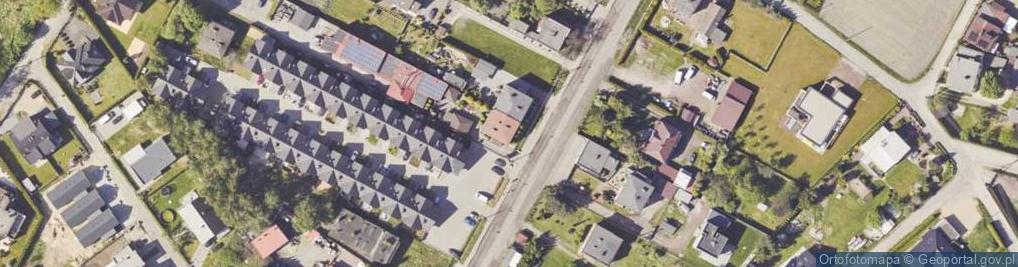 Zdjęcie satelitarne Oświęcimska ul.