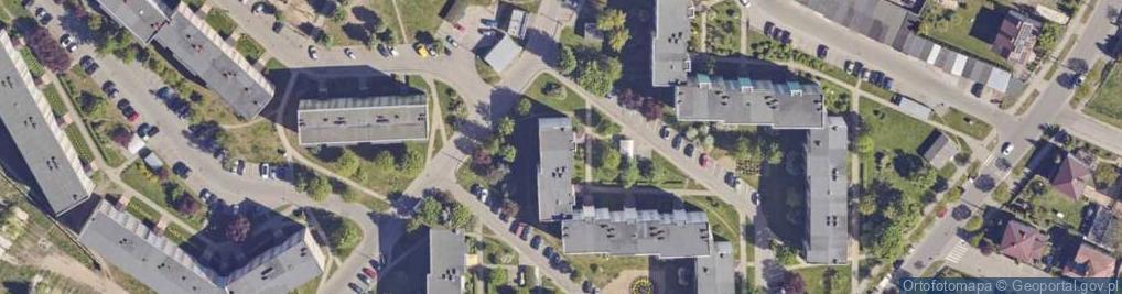 Zdjęcie satelitarne Osiedle Młodych os.