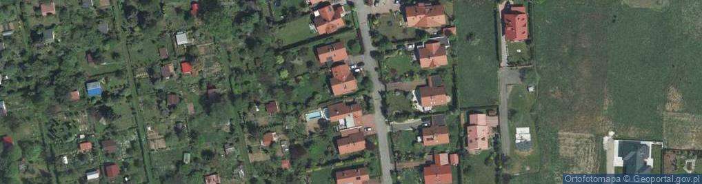 Zdjęcie satelitarne Osiedle Krakowskie Przedmieście os.