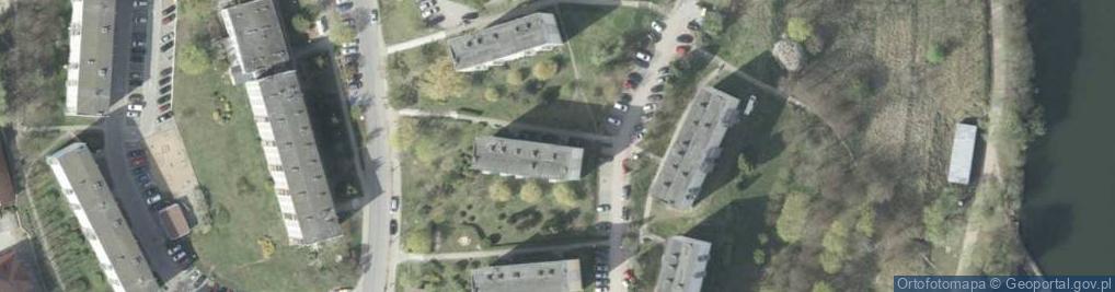 Zdjęcie satelitarne Osiedle Grunwaldzkie os.