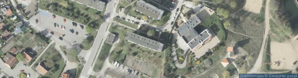 Zdjęcie satelitarne Osiedle Grunwaldzkie os.