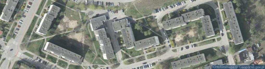 Zdjęcie satelitarne Osiedle Mazurskie os.