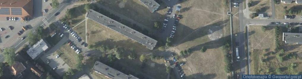 Zdjęcie satelitarne Osiedle Słowiańskie os.