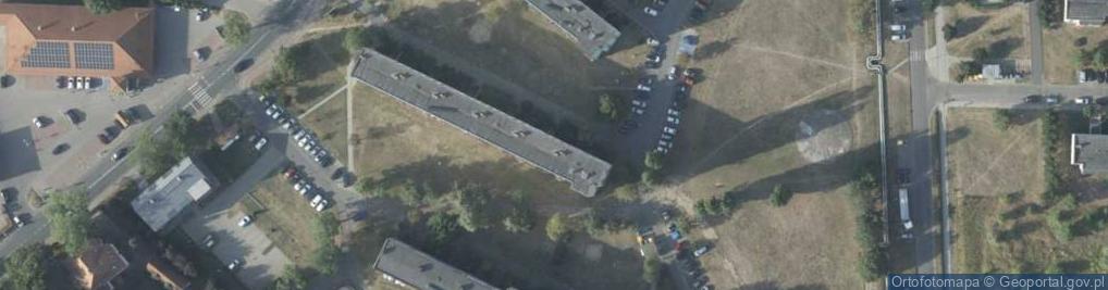 Zdjęcie satelitarne Osiedle Słowiańskie os.