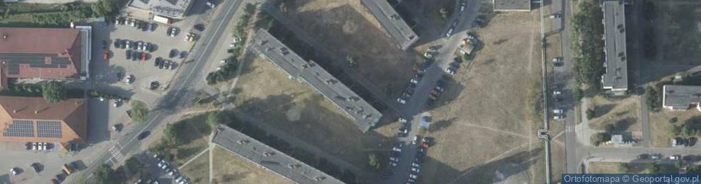 Zdjęcie satelitarne Osiedle Słowiańskie os.