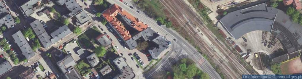 Zdjęcie satelitarne Oświęcimska ul.