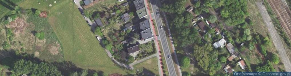 Zdjęcie satelitarne Oświęcimska ul.