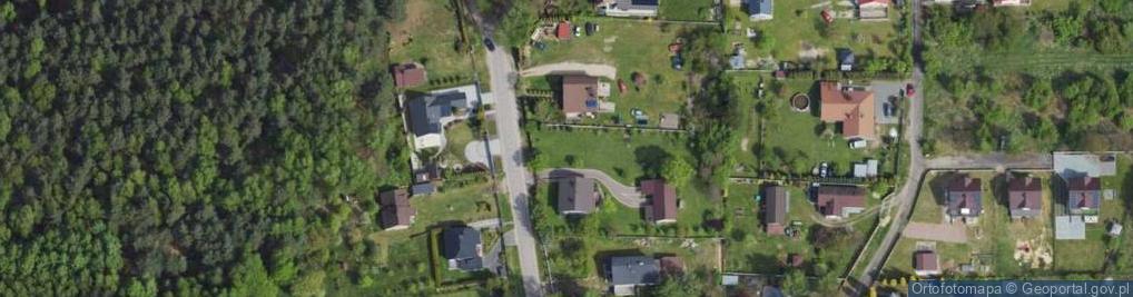 Zdjęcie satelitarne Osińska Góra ul.