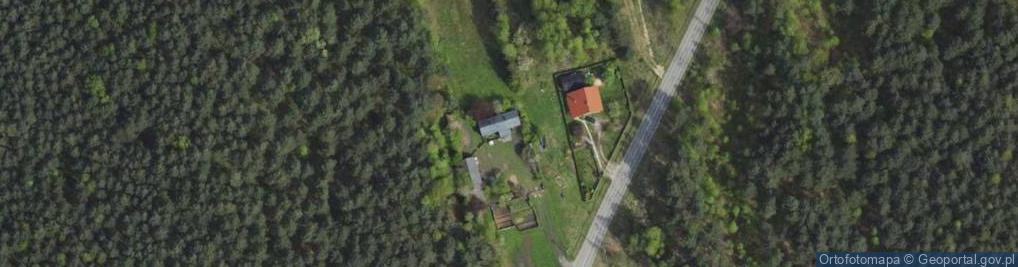 Zdjęcie satelitarne Osińska Góra ul.