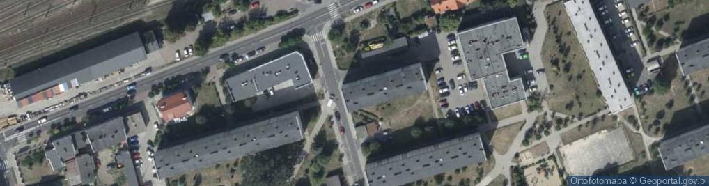 Zdjęcie satelitarne Osiedle Króla Bolesława Chrobrego os.