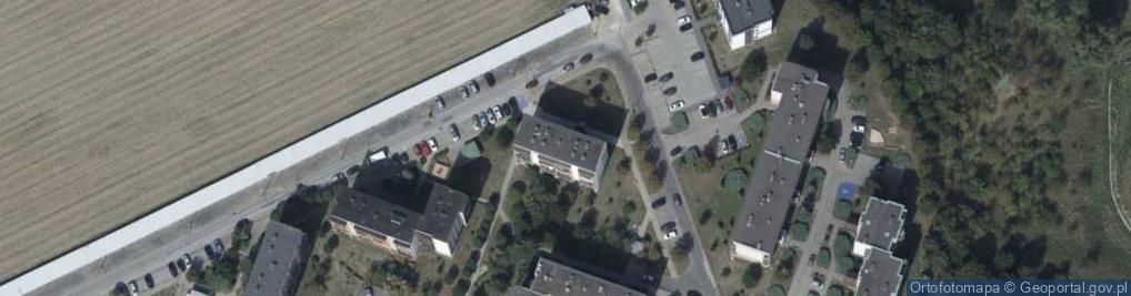 Zdjęcie satelitarne Osiedle Króla Władysława Łokietka os.