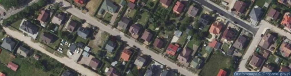 Zdjęcie satelitarne Osińskiego Aleksandra, gen. ul.