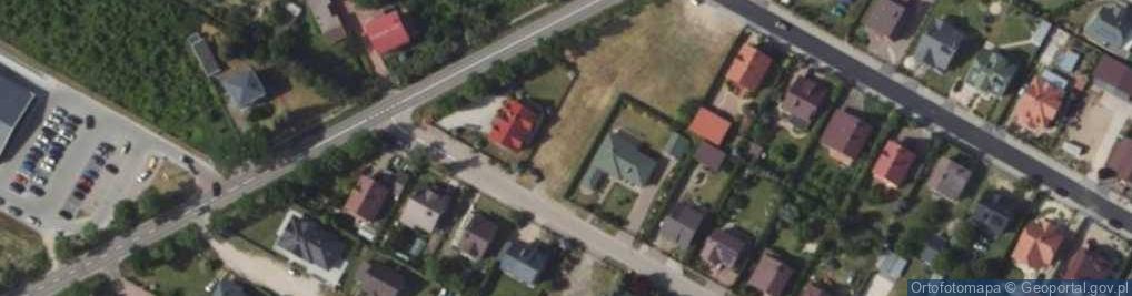 Zdjęcie satelitarne Osińskiego Aleksandra, gen. ul.