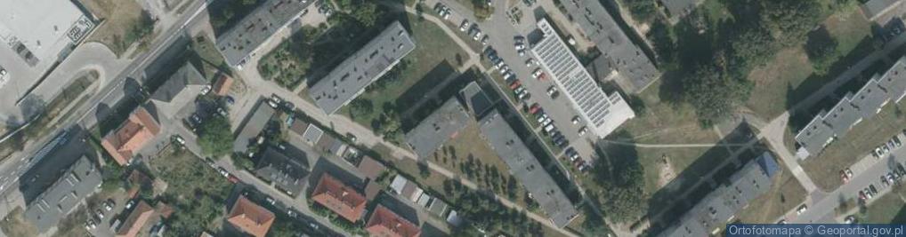 Zdjęcie satelitarne Osiedle Piastów os.