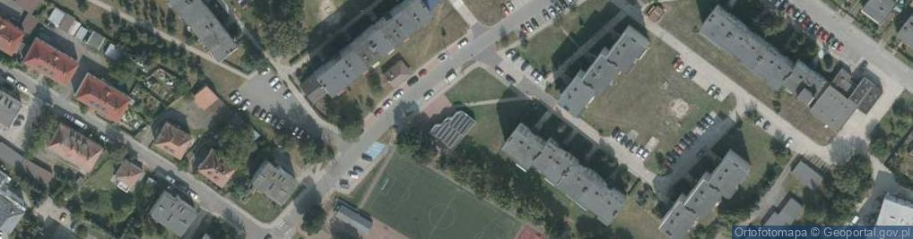 Zdjęcie satelitarne Osiedle Piastów os.