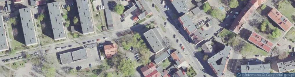 Zdjęcie satelitarne Osiedle Kopernika Mikołaja os.