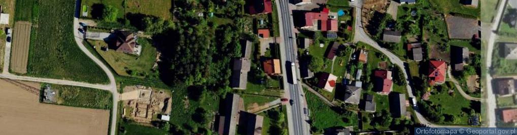 Zdjęcie satelitarne Oświęcimska ul.