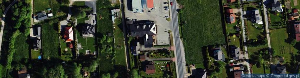 Zdjęcie satelitarne Oświęcimska ul.