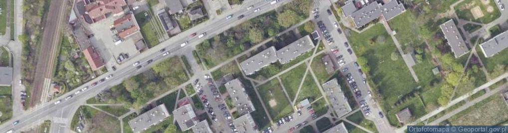 Zdjęcie satelitarne Osiedle Podzamcze Sektor B os.