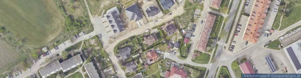 Zdjęcie satelitarne Oświęcimska ul.