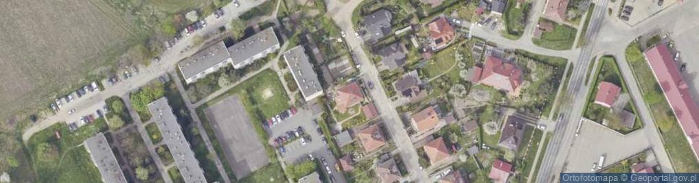 Zdjęcie satelitarne Oświęcimska ul.
