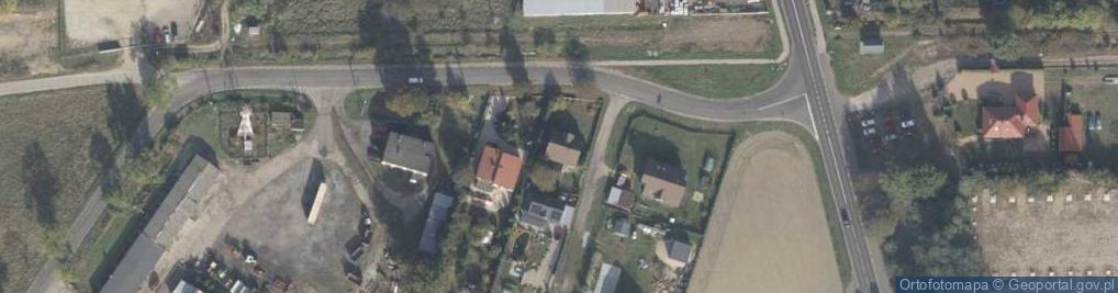 Zdjęcie satelitarne Ostrorogska ul.