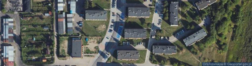 Zdjęcie satelitarne Osiedle Lesk os.