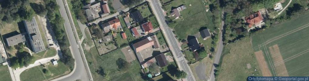 Zdjęcie satelitarne Oświęcimska ul.