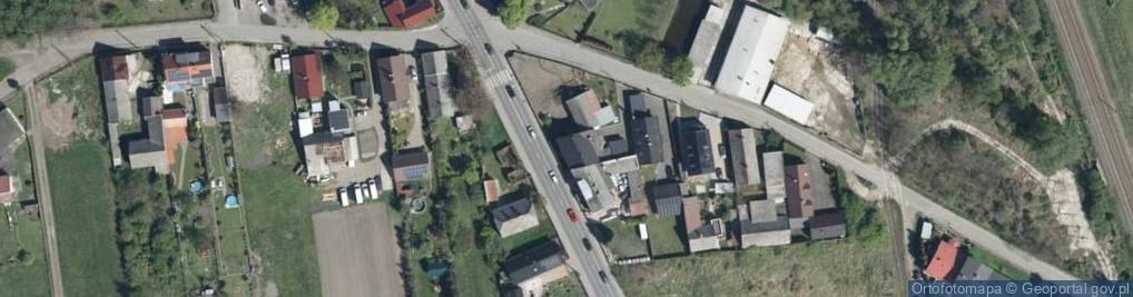 Zdjęcie satelitarne Oświęcimska ul.