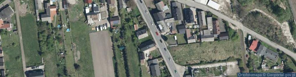 Zdjęcie satelitarne Oświęcimska ul.