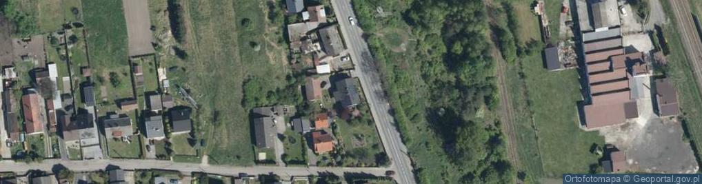 Zdjęcie satelitarne Oświęcimska ul.