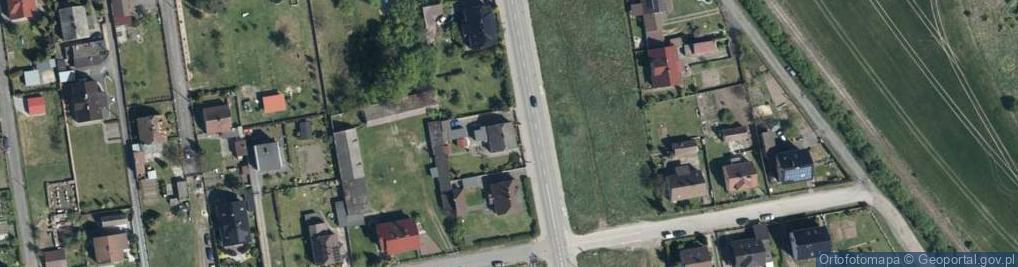 Zdjęcie satelitarne Oświęcimska ul.