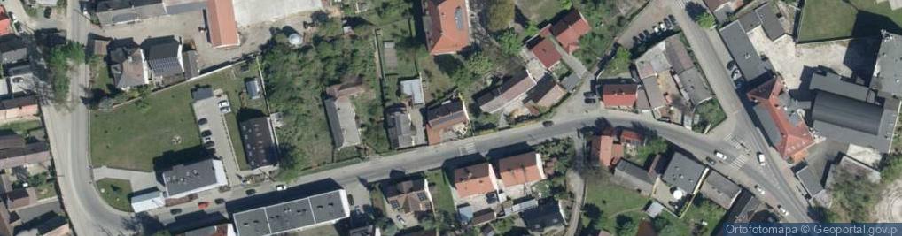 Zdjęcie satelitarne Oświęcimska ul.