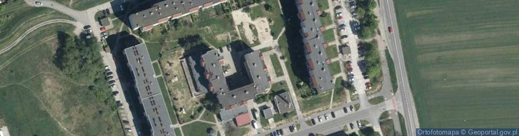 Zdjęcie satelitarne Oświęcimska ul.