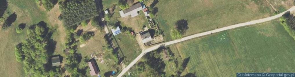 Zdjęcie satelitarne Osetno ul.