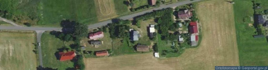 Zdjęcie satelitarne Osiecko ul.