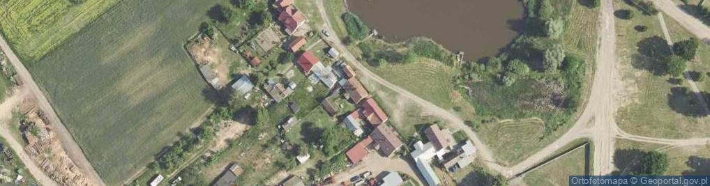 Zdjęcie satelitarne Osiecko ul.