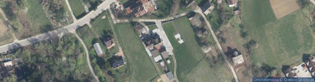 Zdjęcie satelitarne Osieczany ul.