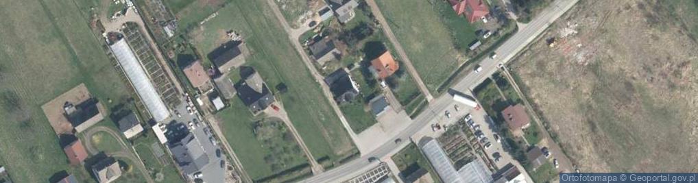 Zdjęcie satelitarne Osieczany ul.