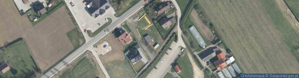 Zdjęcie satelitarne Osieczany ul.