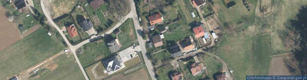 Zdjęcie satelitarne Osieczany ul.
