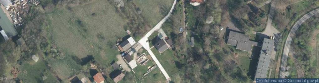 Zdjęcie satelitarne Osieczany ul.