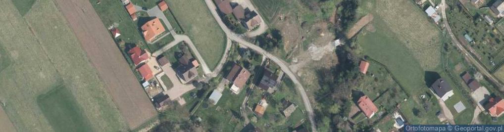 Zdjęcie satelitarne Osieczany ul.