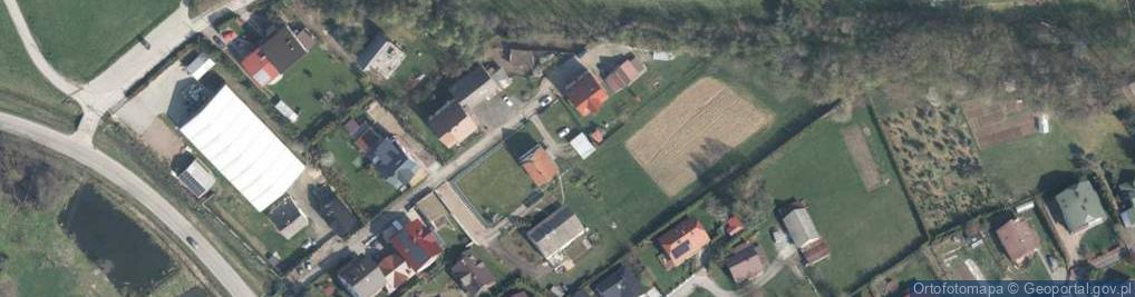 Zdjęcie satelitarne Osieczany ul.