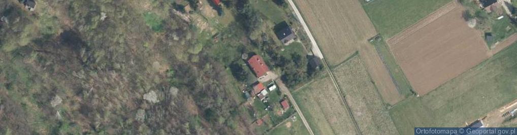 Zdjęcie satelitarne Osieczany ul.